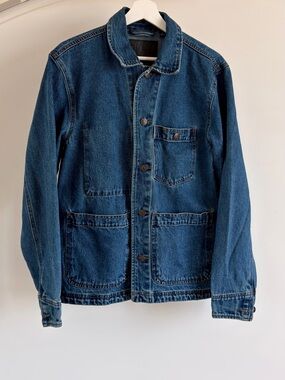 DKNY Blue Denim Work Jacket